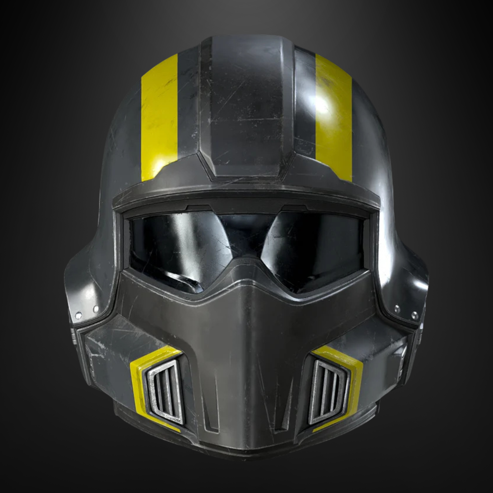 Finished painted example for Helldivers 2: B-01 Tactical Helmet V2