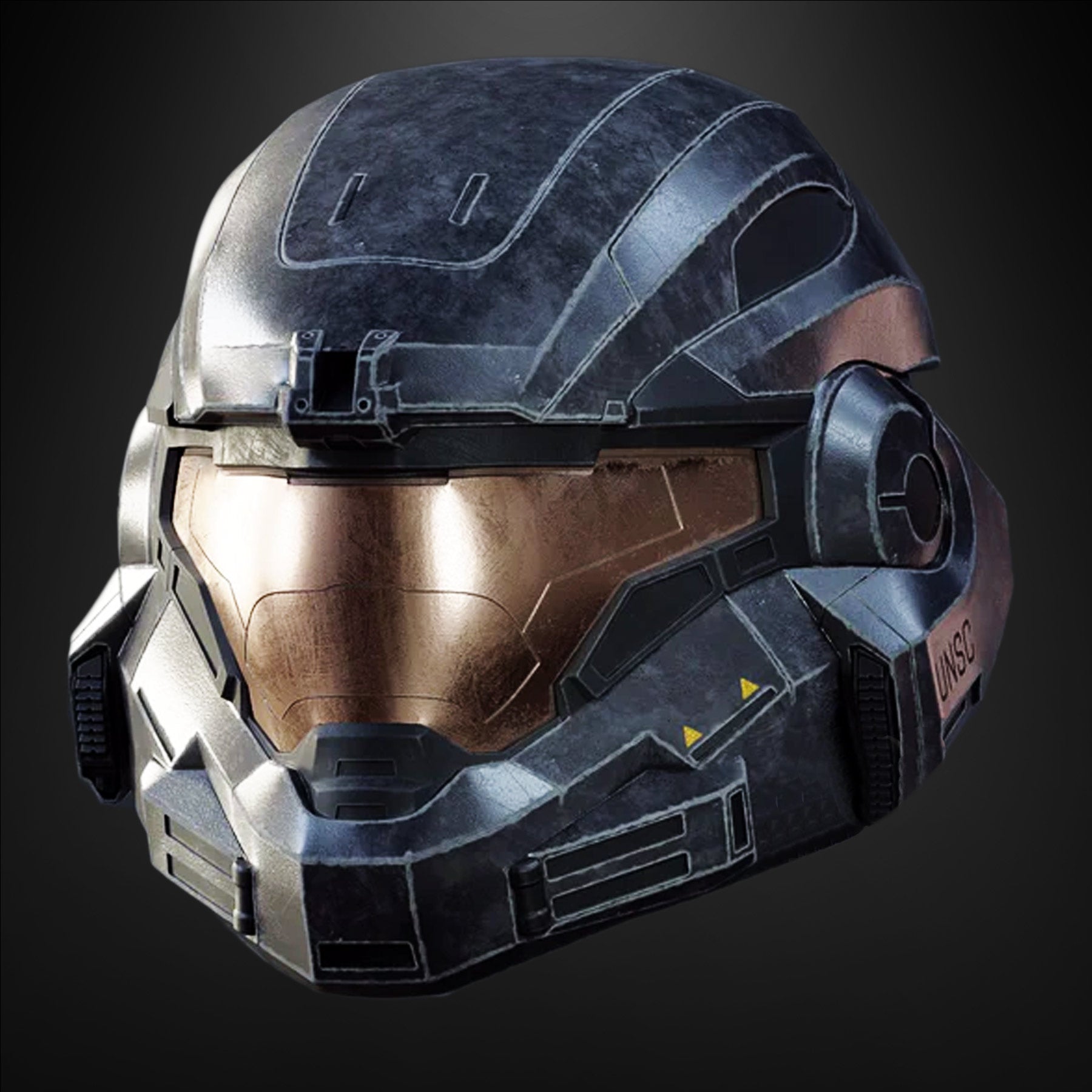 Finished painted example for Halo Reach: Noble 6 Helmet
