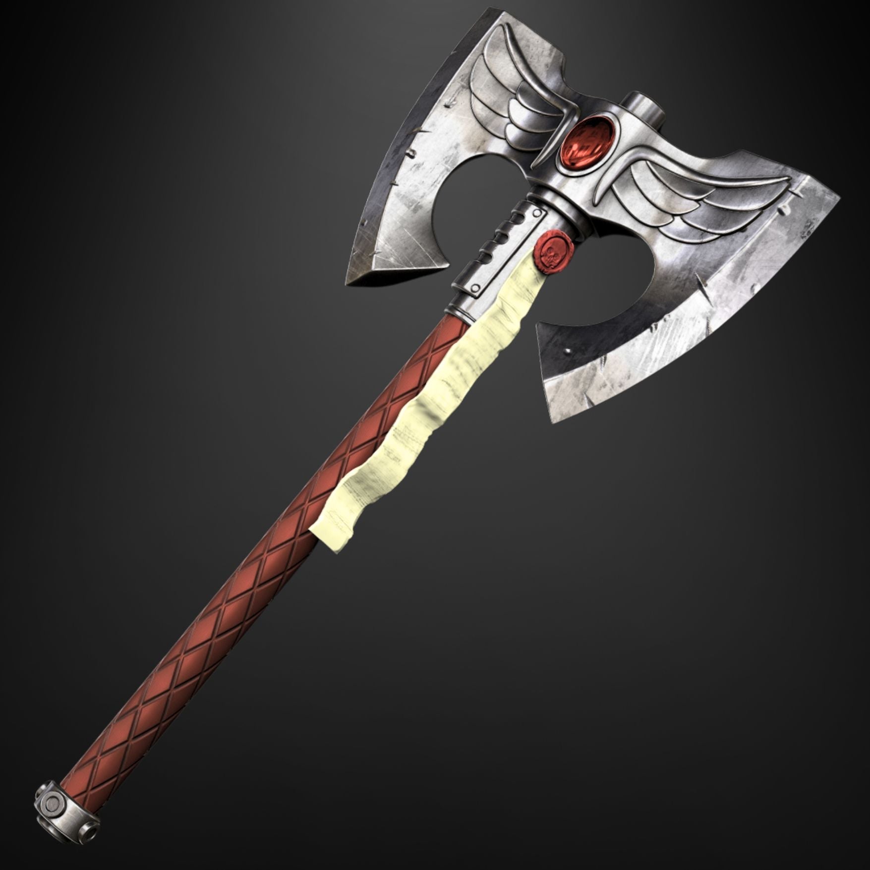 Finished painted example for Grimdark: Power Axe