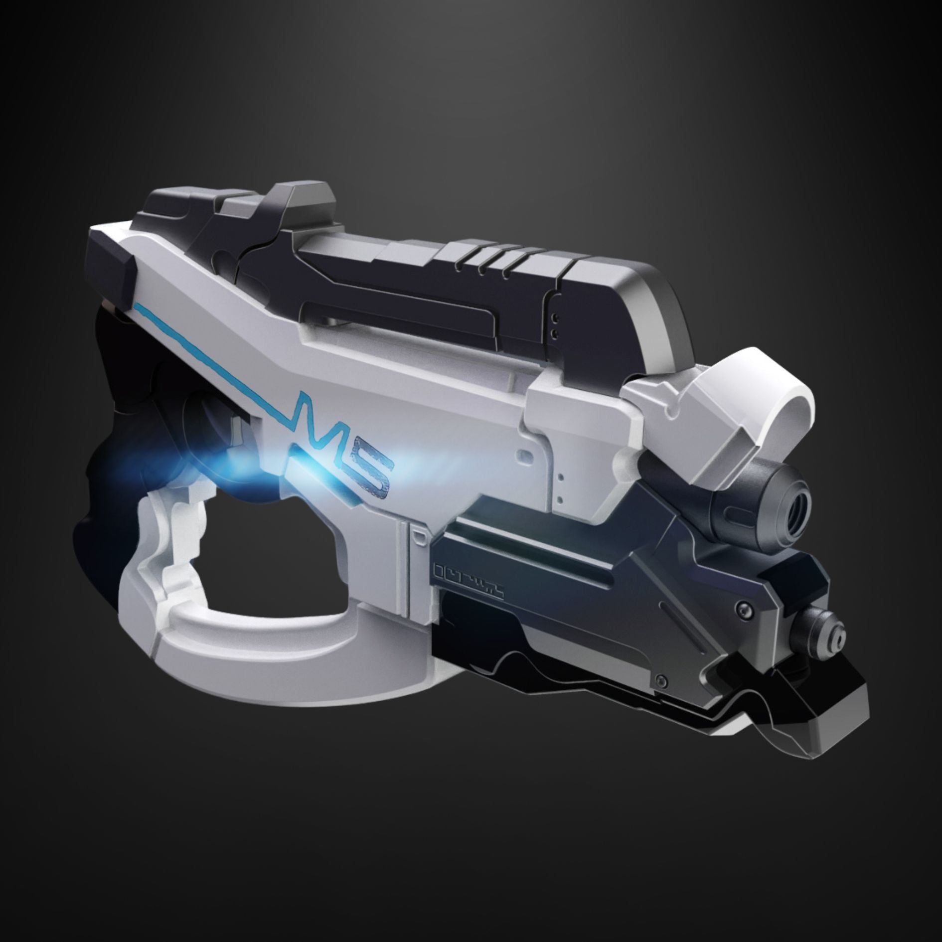 Finished painted example for Mass Effect 3: M-5 Phalanx