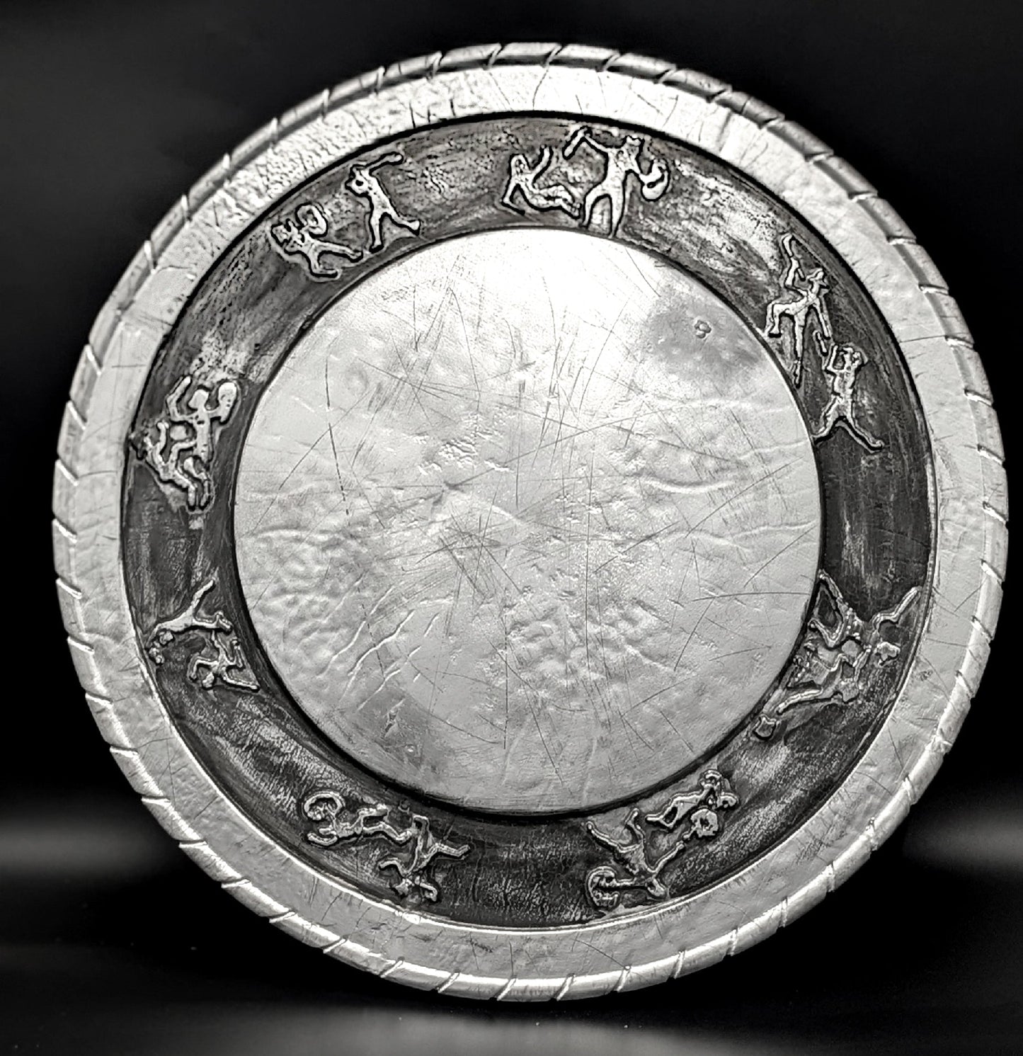 Finished painted example for Gladiator: Maximus Shield