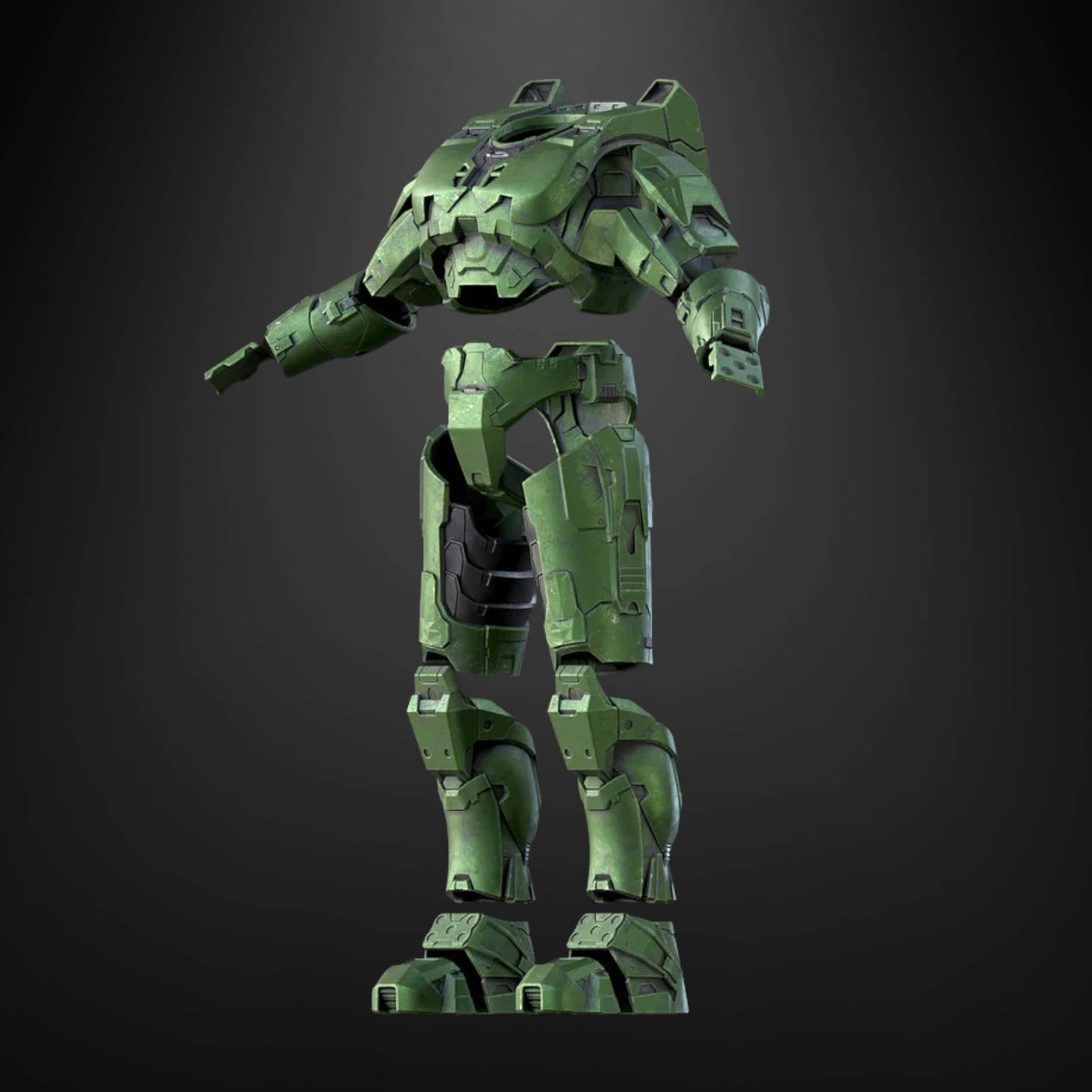 Finished painted example for Halo 3: Master Chief MK6 Full Armour Set