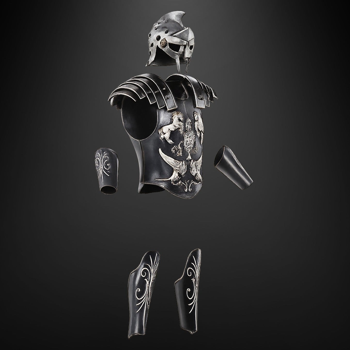 Finished painted example for Gladiator: Maximus Decimus Meridius Body Armour