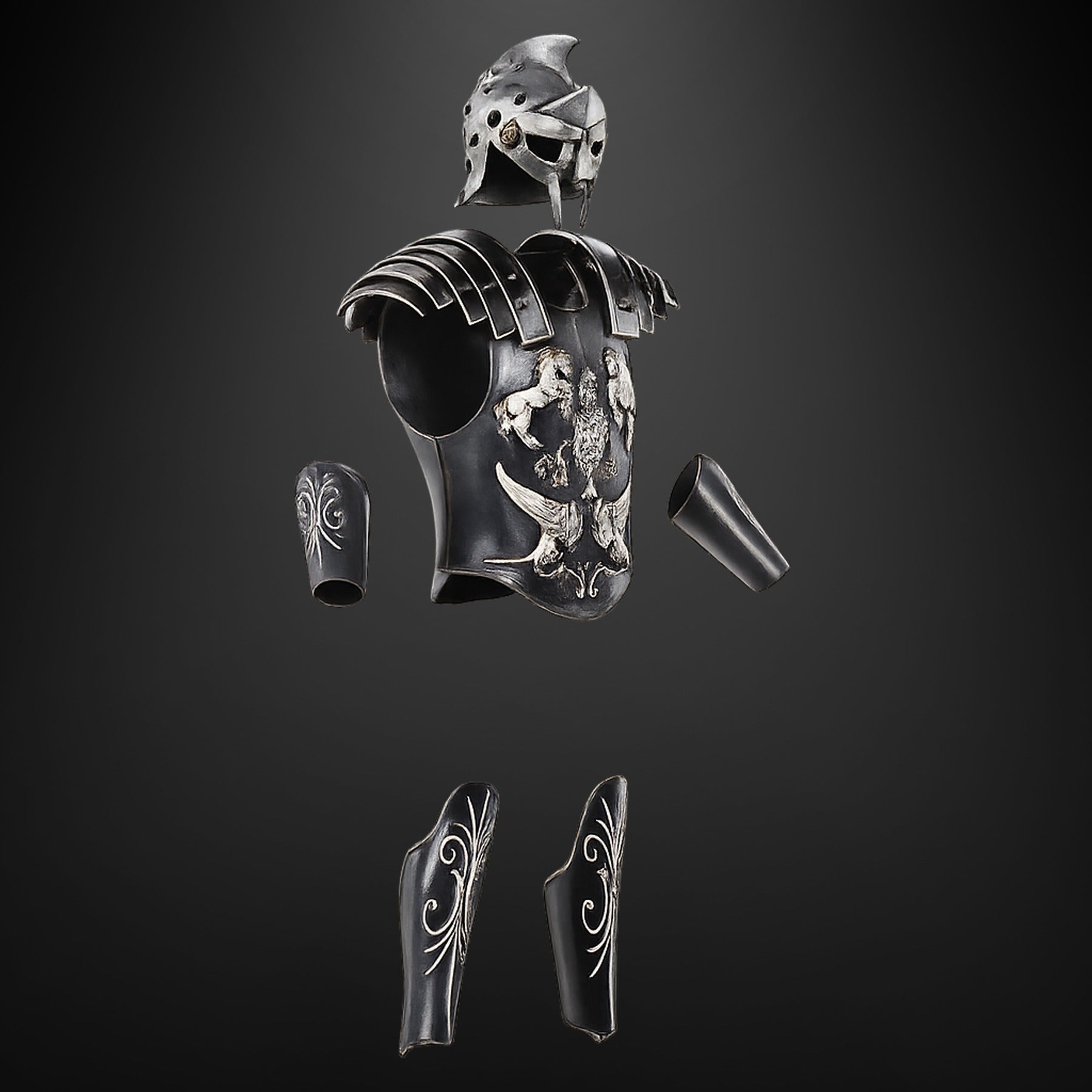 Finished painted example for Gladiator: Maximus Decimus Meridius Body Armour