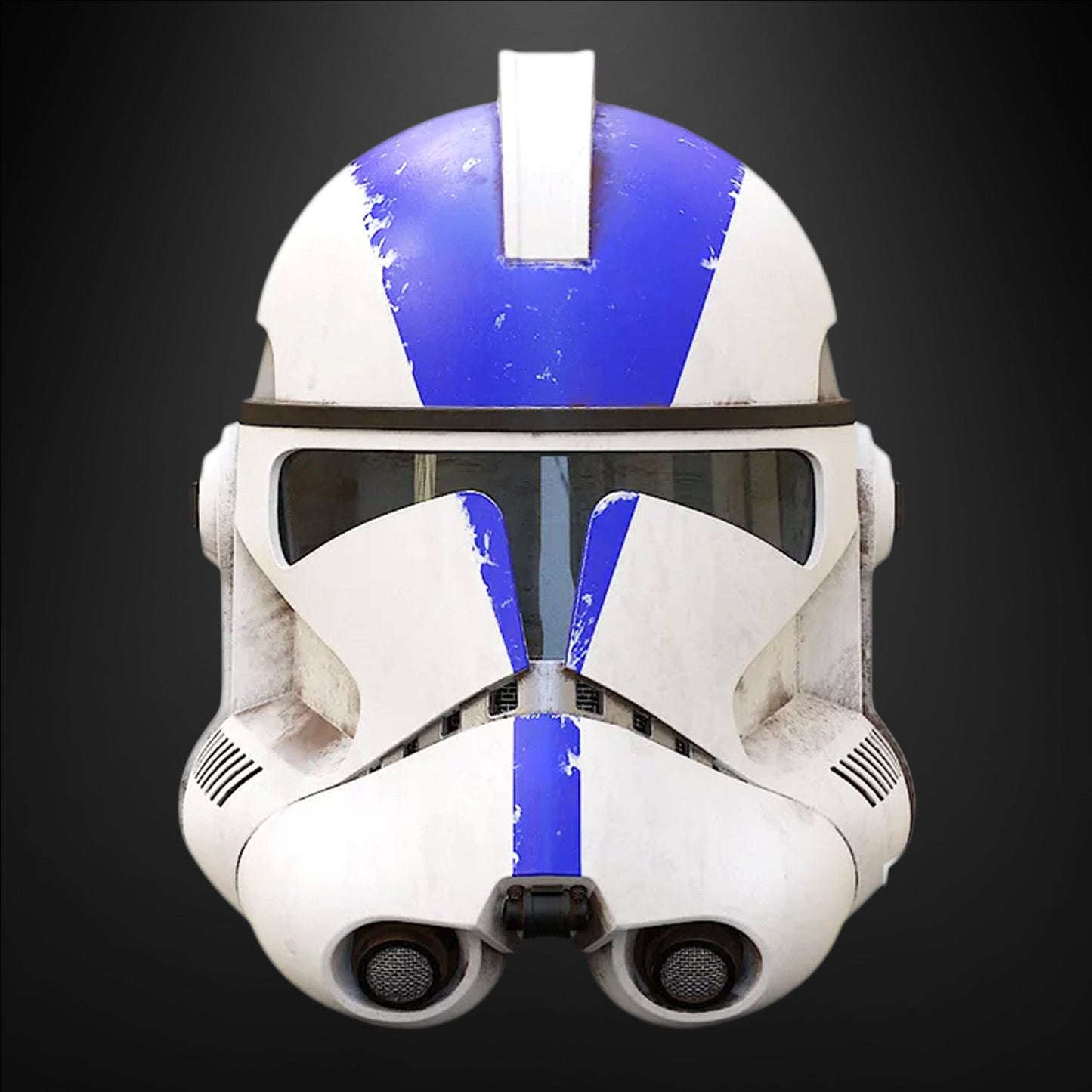Finished painted example for Star Wars: Clone Trooper Phase 2 Helmet