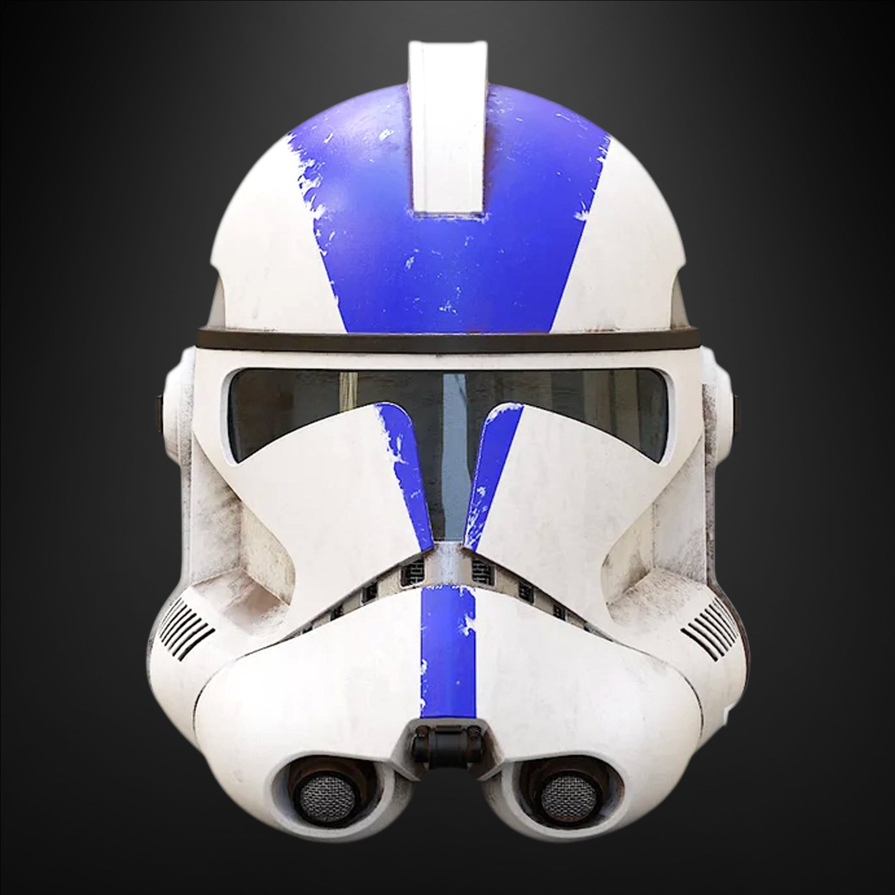 Finished painted example for Star Wars: Clone Trooper Phase 2 Helmet