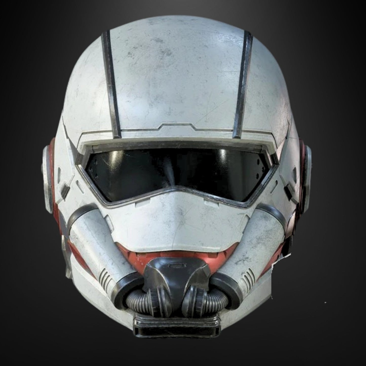 Finished painted example for Helldivers 2: Bonesnapper Helmet