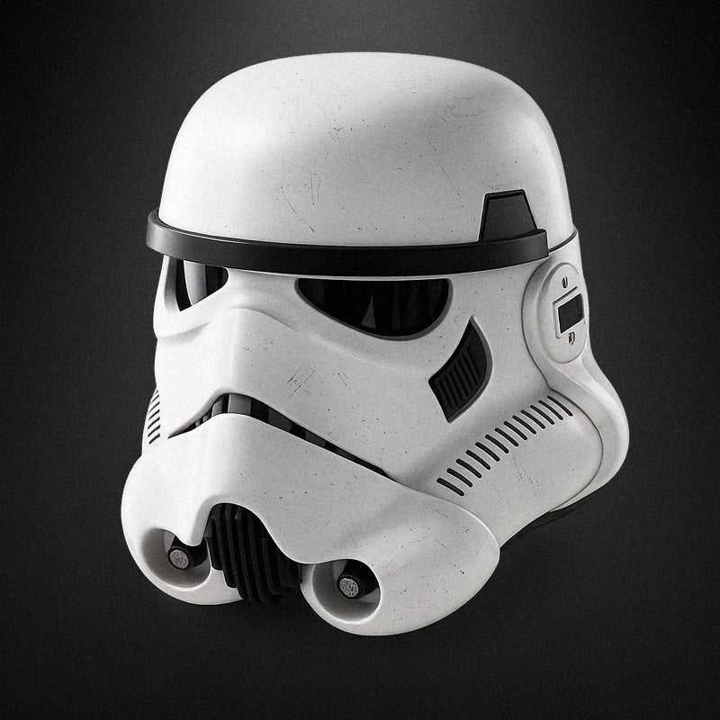Finished painted example for Star Wars: Storm Trooper Helmet, Rogue One