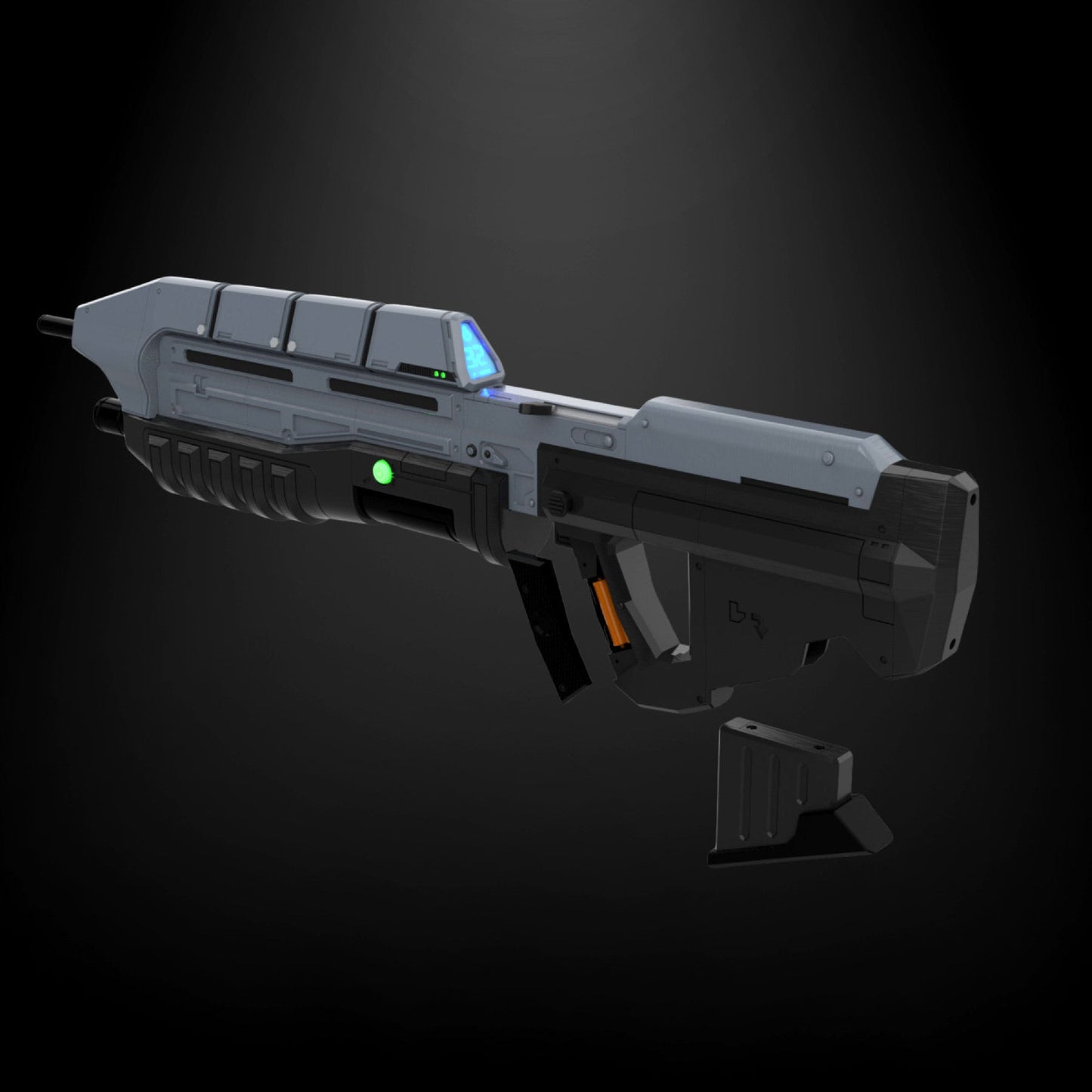 Finished painted example for Halo ODST: MA5C Assault Rifle