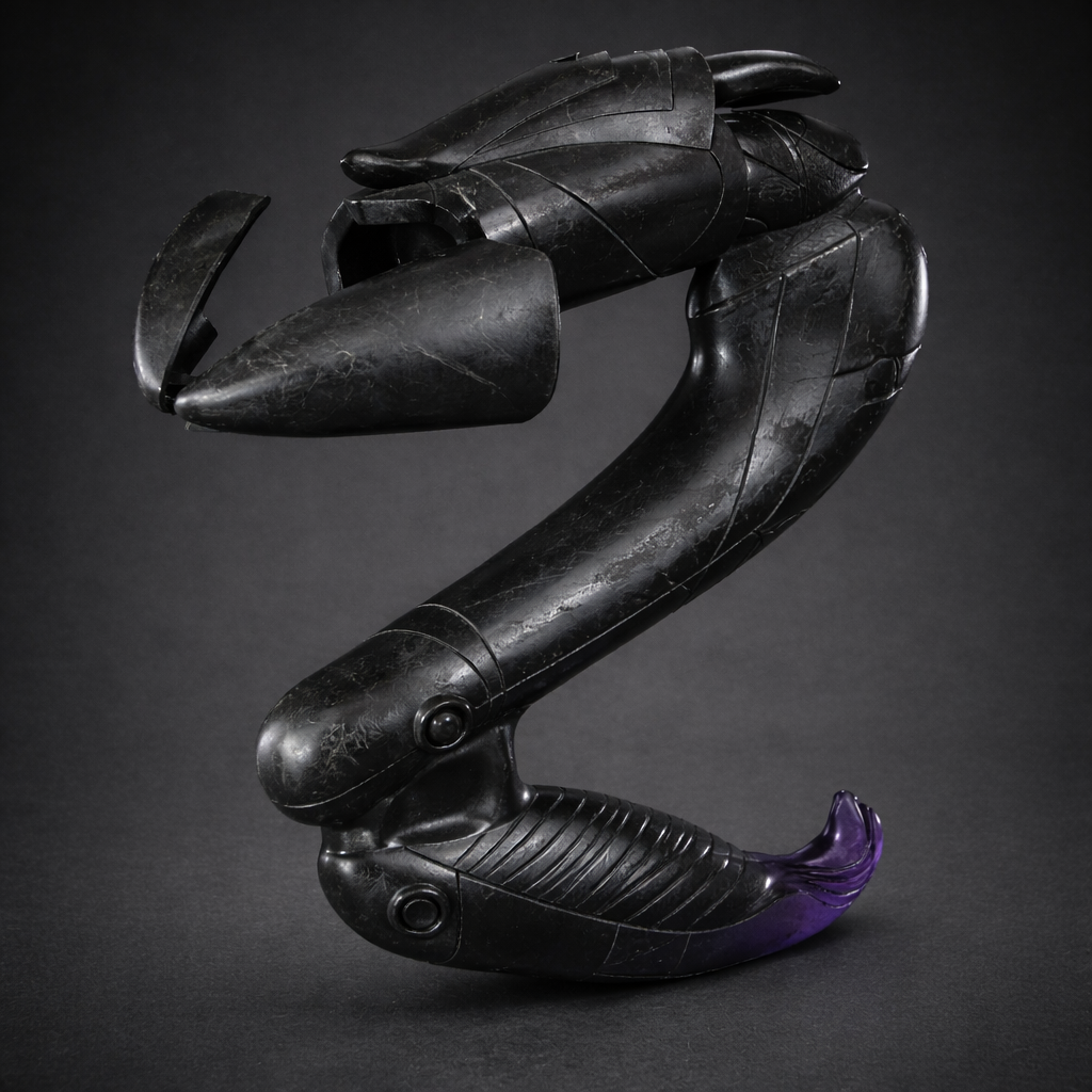 Finished painted example for Stargate SG-1: Zat Gun V2