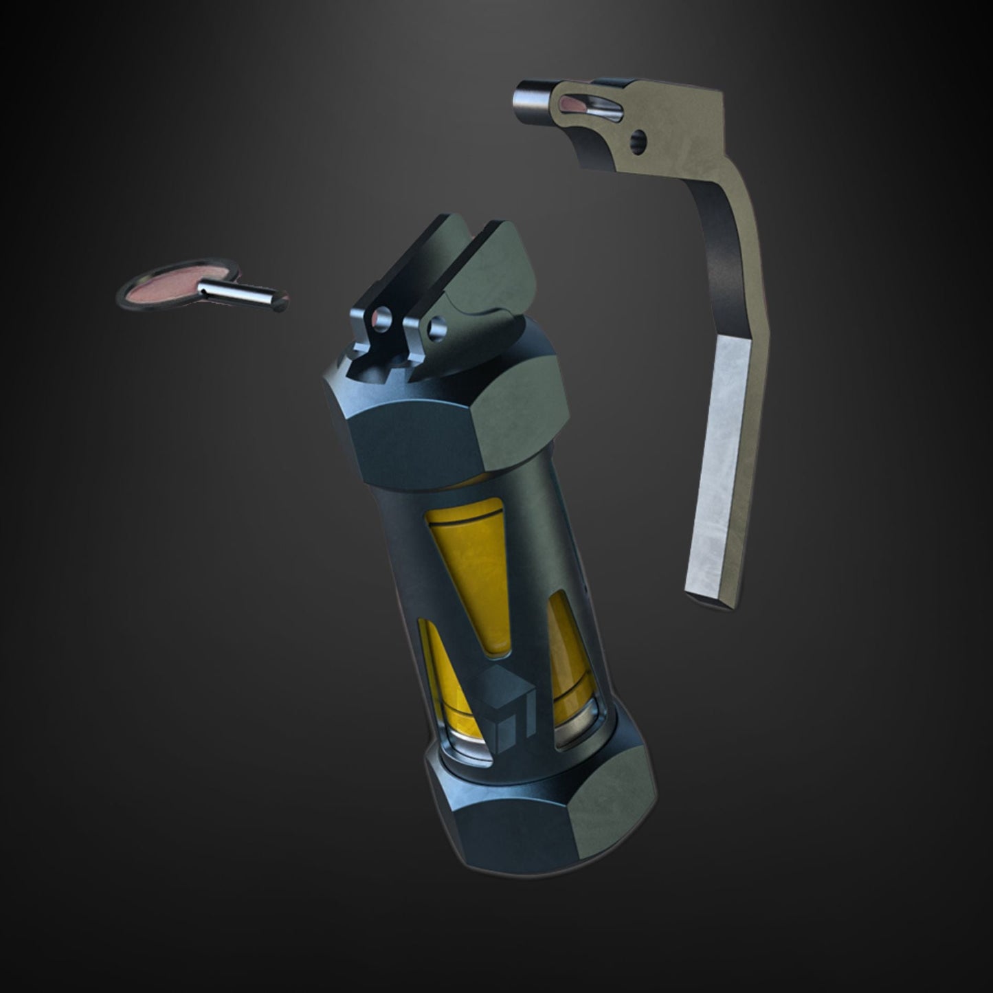 Helldivers 2: G23 Stun Grenade with functional pin