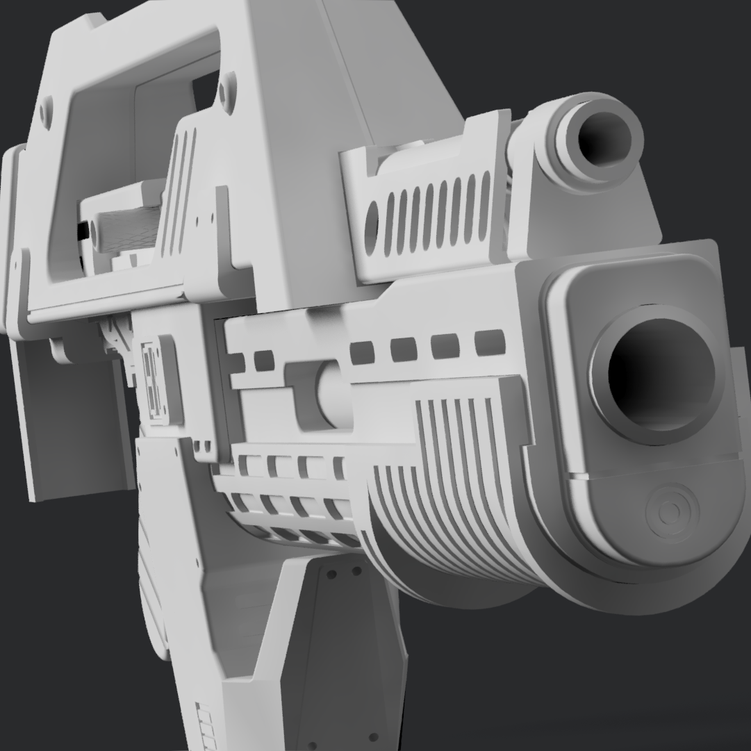 Alien: M41A Pulse Rifle - Studio Prep (Vapor Smoothed)
