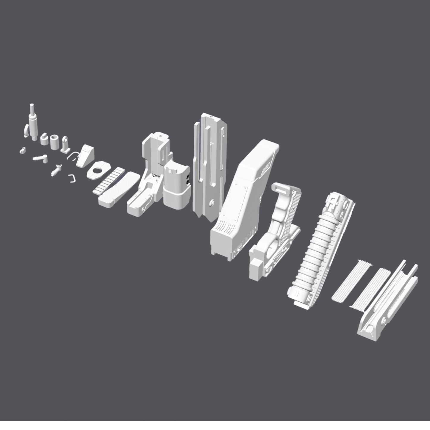 Alien: Romulus F44AA Pulse Rifle - Ready to Assemble (Vapour Smoothed)