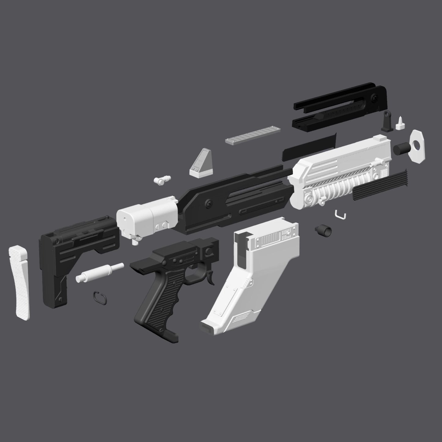 Alien: Romulus F44AA Pulse Rifle - Ready to Assemble (Vapour Smoothed)