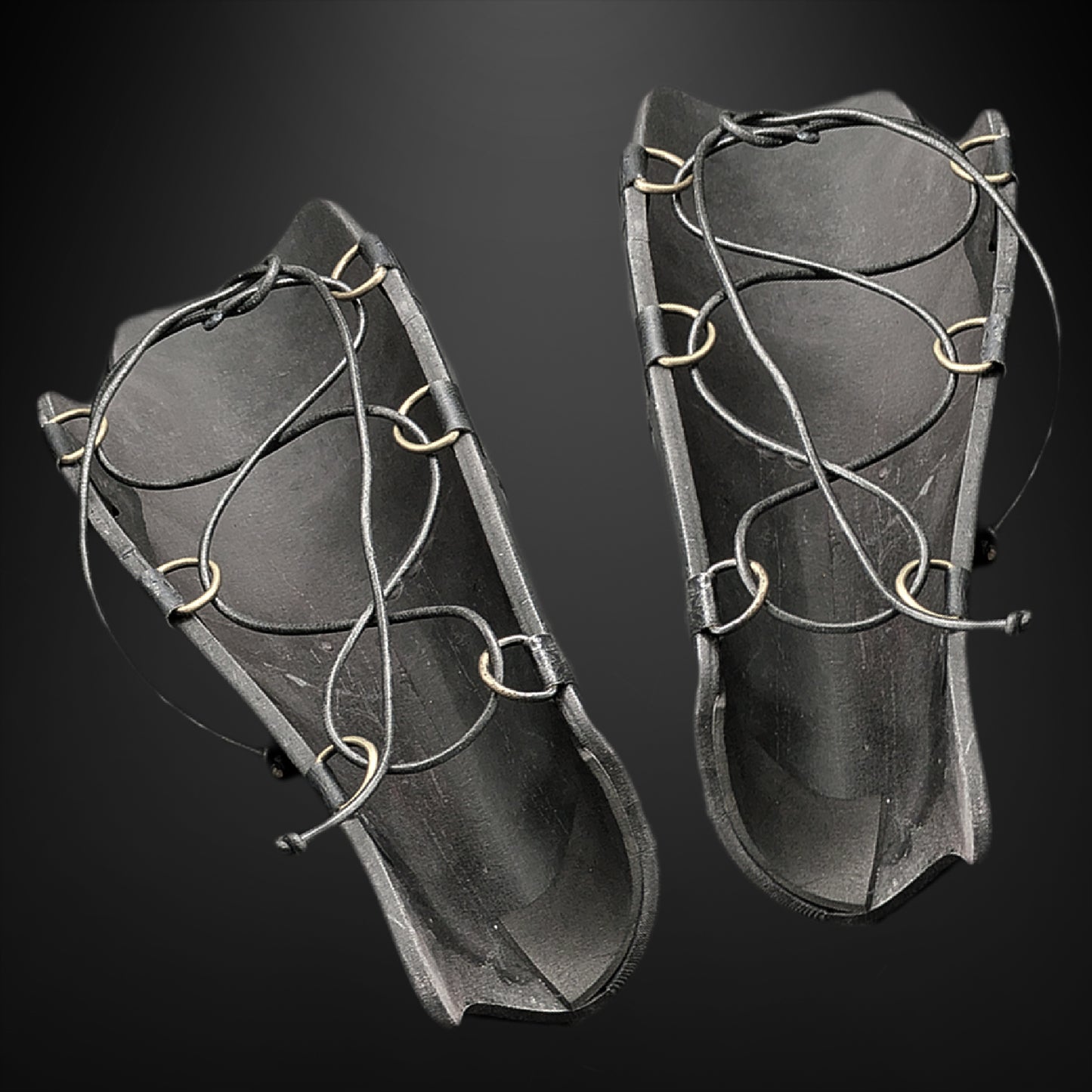 Gladiator: Shin Greaves / Guards - Prop or Replica