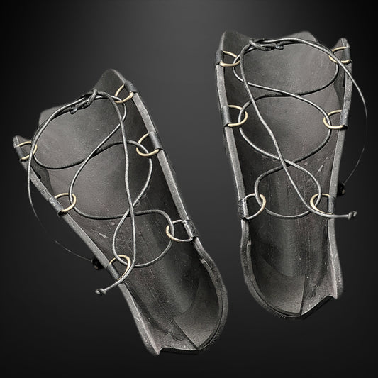 Gladiator: Shin Greaves / Guards - Prop or Replica