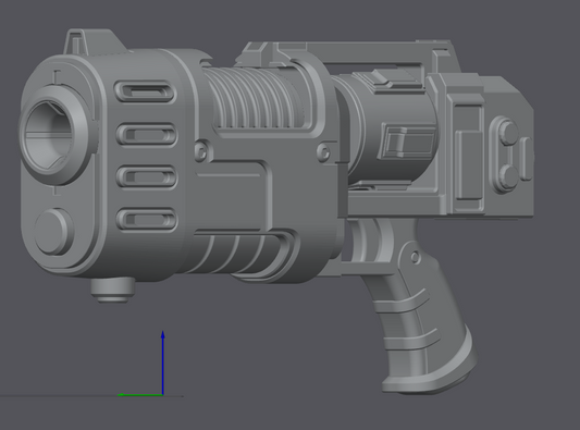 Grimdark: Plasma Pistol - Prop or Replica (DIY kit)