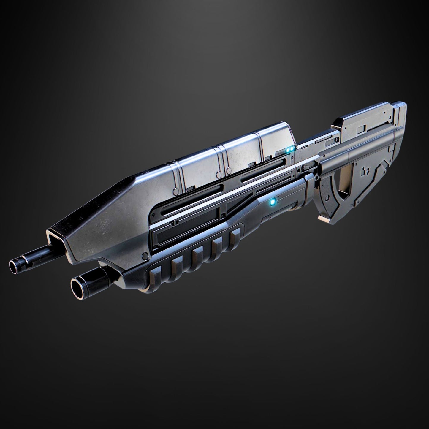 Halo 3: MA40 Assault Rifle - Studio Prep (Vapor Smoothed)
