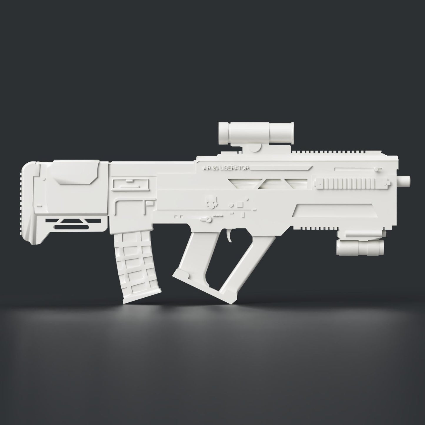 Helldivers 2: AR-23 Liberator - Studio Prep (Vapor Smoothed)