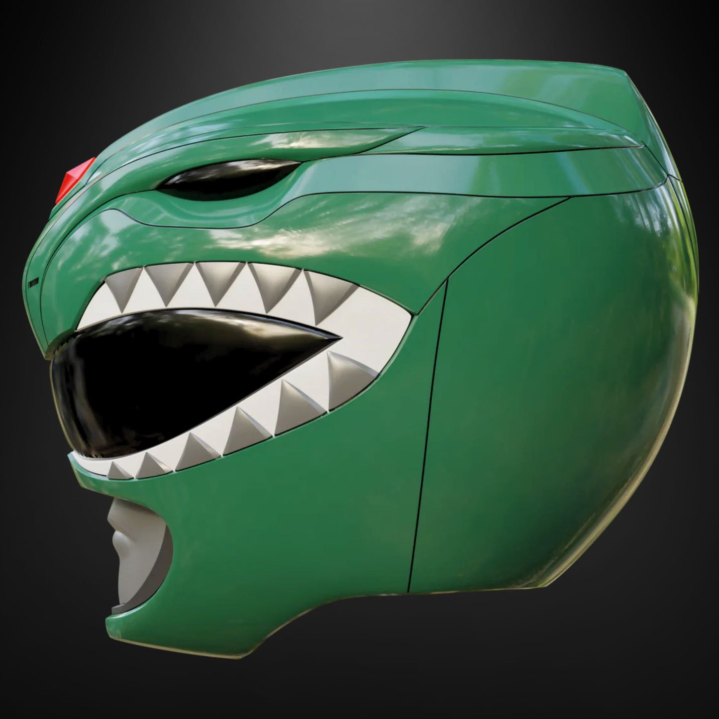 Power Rangers (MMPR): Green Ranger Helmet - Prop or Cosplay