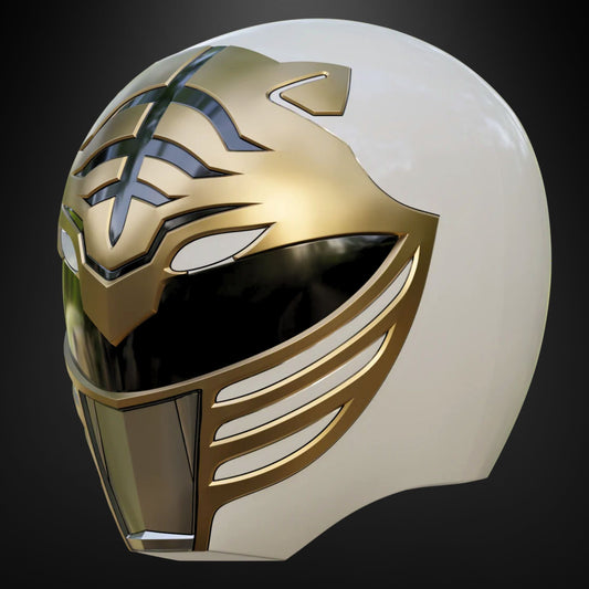 Power Rangers (MMPR): White Ranger Helmet - Prop or Cosplay