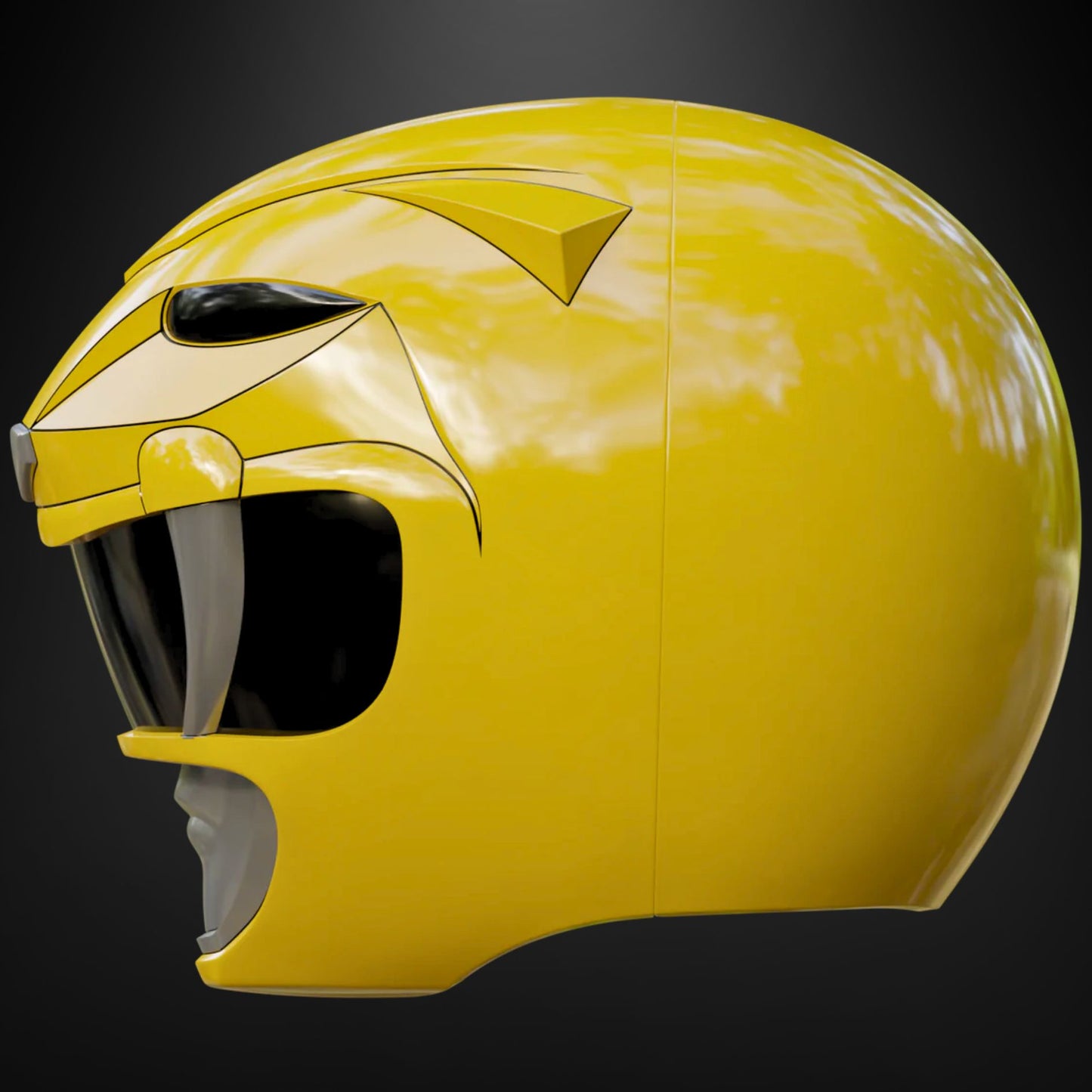 Power Rangers (MMPR): Yellow Ranger Helmet - Prop or Cosplay