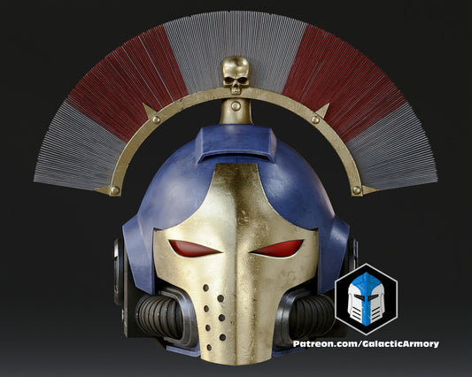 Warhammer Space Marine 2: Relic Secundus Helmet- Prop or Cosplay