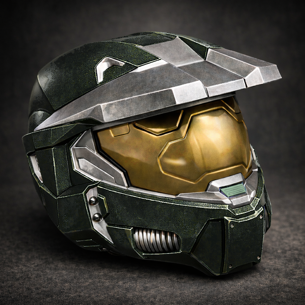 Halo 3: Master Chief Helmet MK6 - Ready to Display