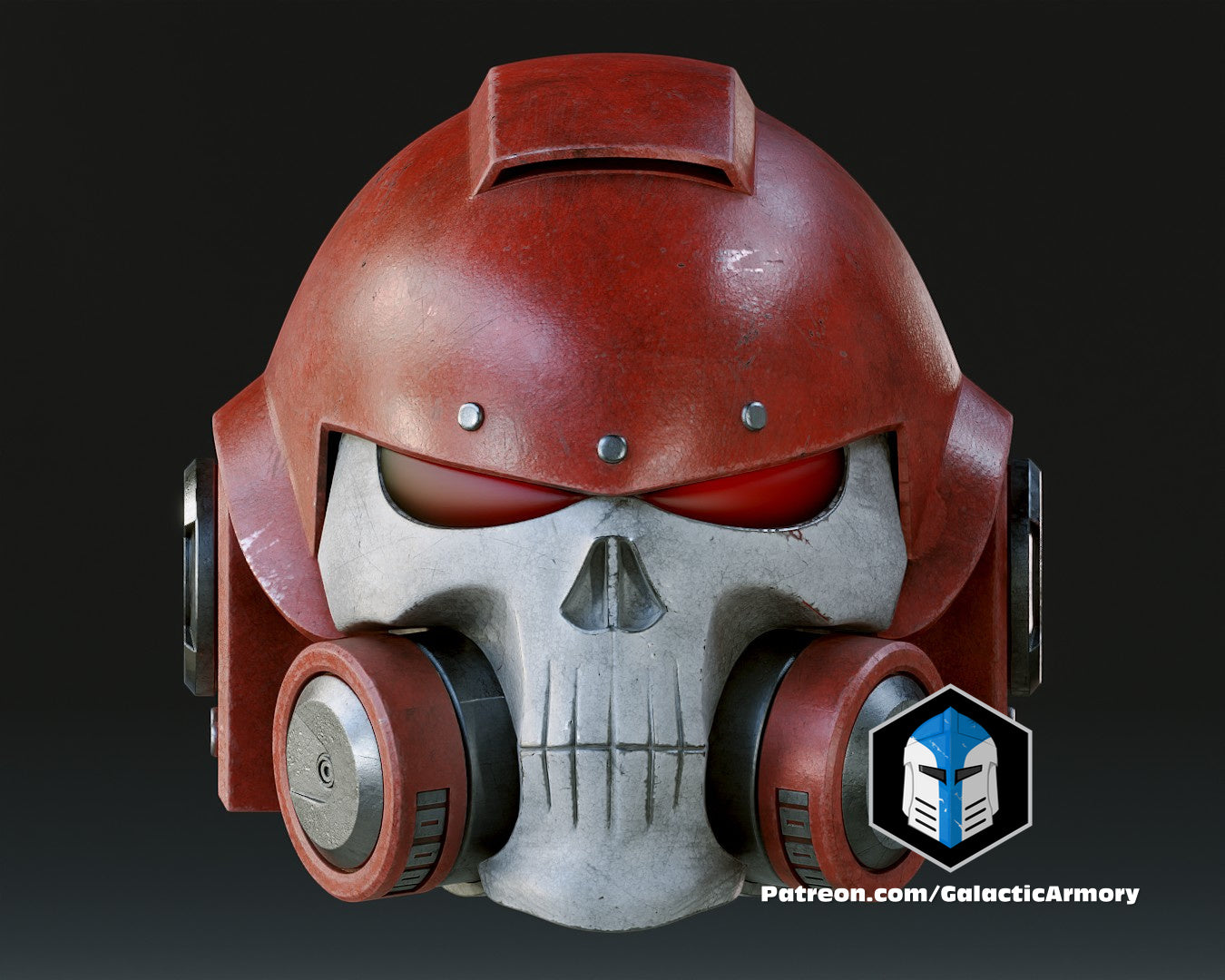 Warhammer Space Marine 2: Reiver Vanguard Helmet - Prop or Cosplay