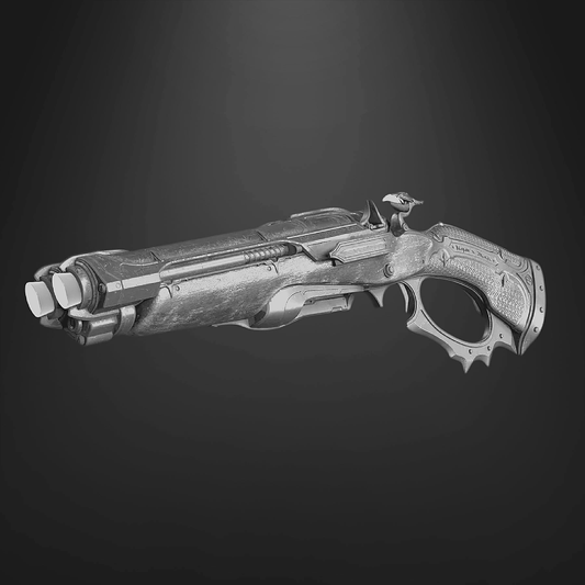 Source-anchored grey Build Kit image for Doom: Dark Ages Super Shotgun