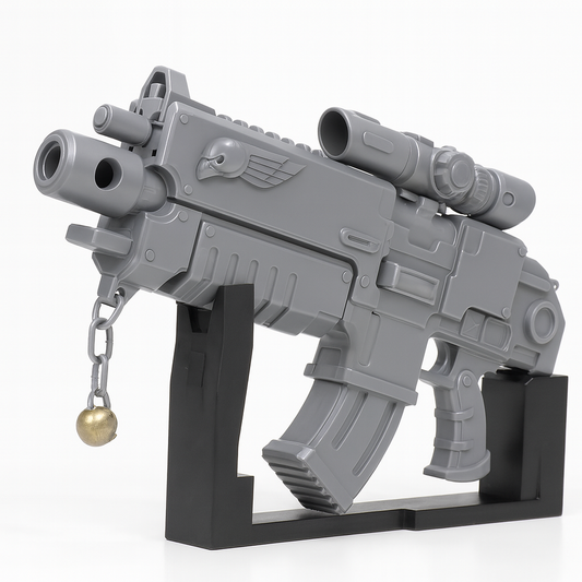 Assembled vapour-smoothed Build Kit hero image for Grimdark: Artificer Bolt Rifle
