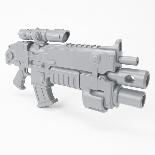 Assembled vapour-smoothed Build Kit hero image for Grimdark: Bolt Rifle Master-Crafted