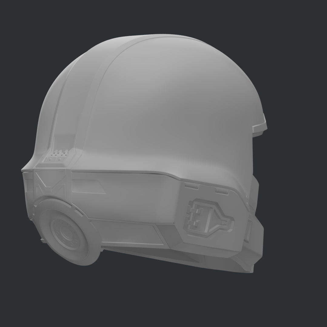 Helldivers 2: B-01 Tactical Helmet - Studio Prep (Vapor Smoothed)