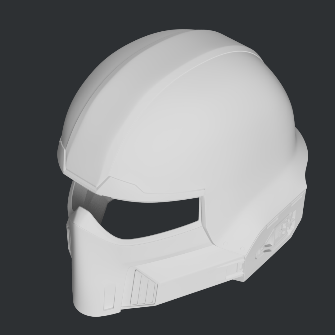 Helldivers 2: B-01 Tactical Helmet - Prop or Replica ( DIY kit)