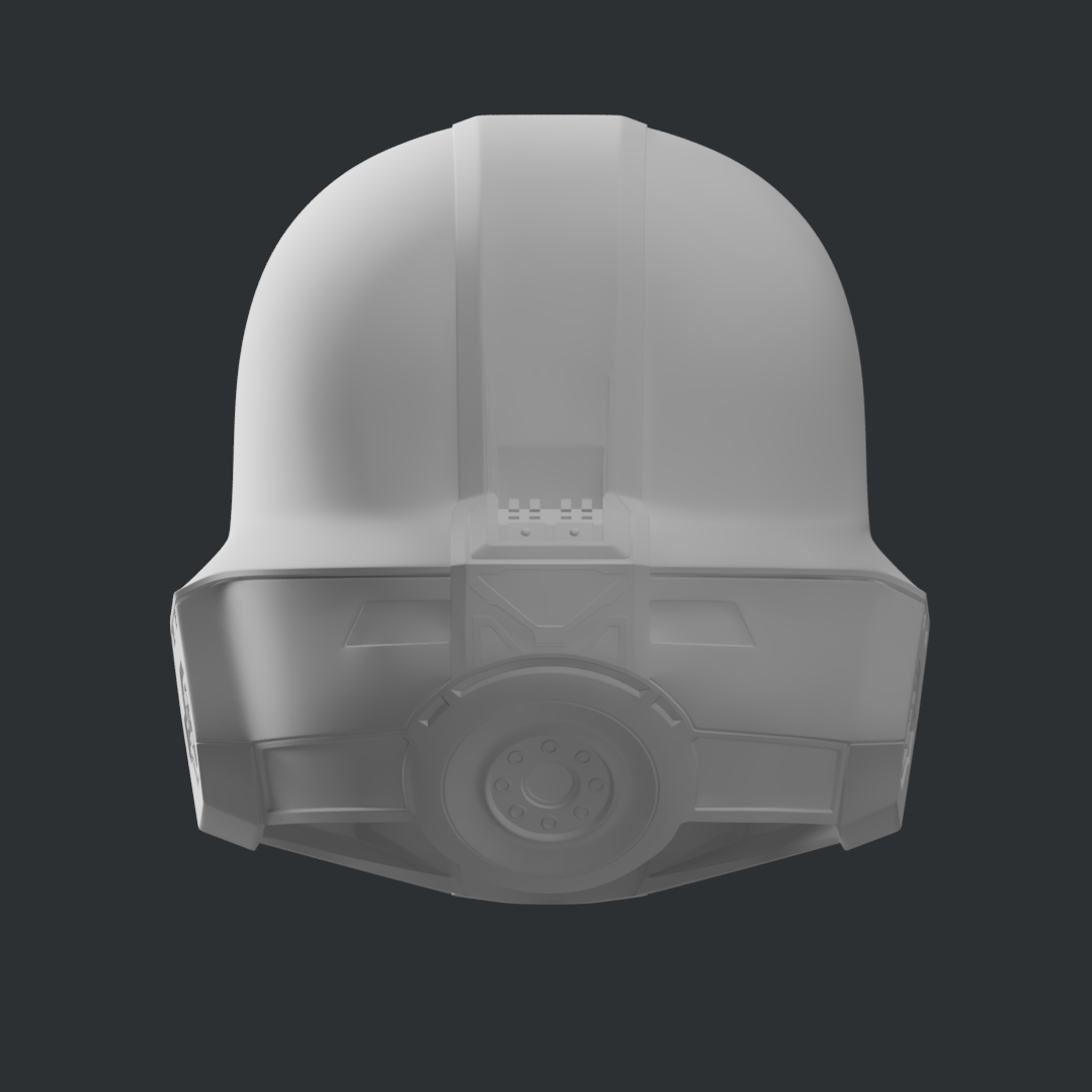Helldivers 2: B-01 Tactical Helmet - Studio Prep (Vapor Smoothed)